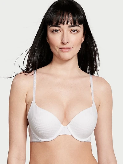 Push-Up Perfect Shape Lace-Trim Bra