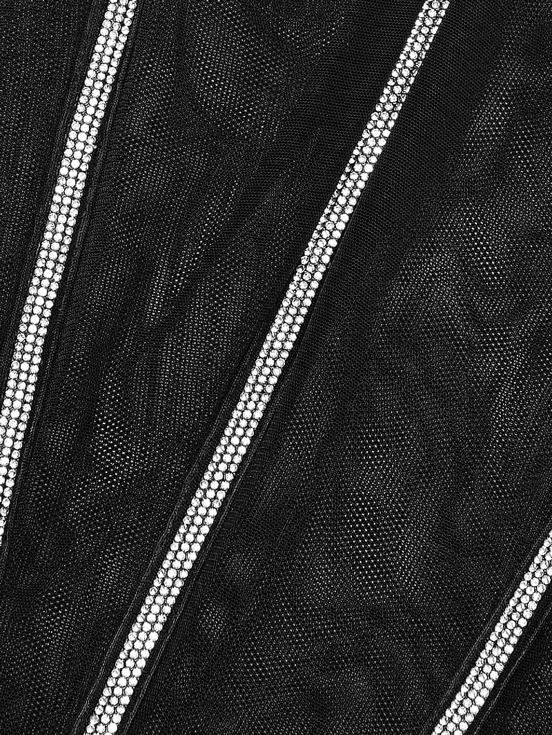 Sheer Shine Corset Top