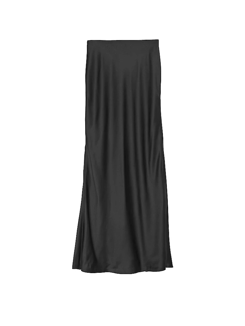 Satin Maxi Skirt
