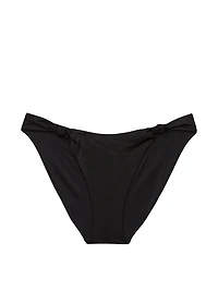 Knotted High-Leg Bikini Bottom