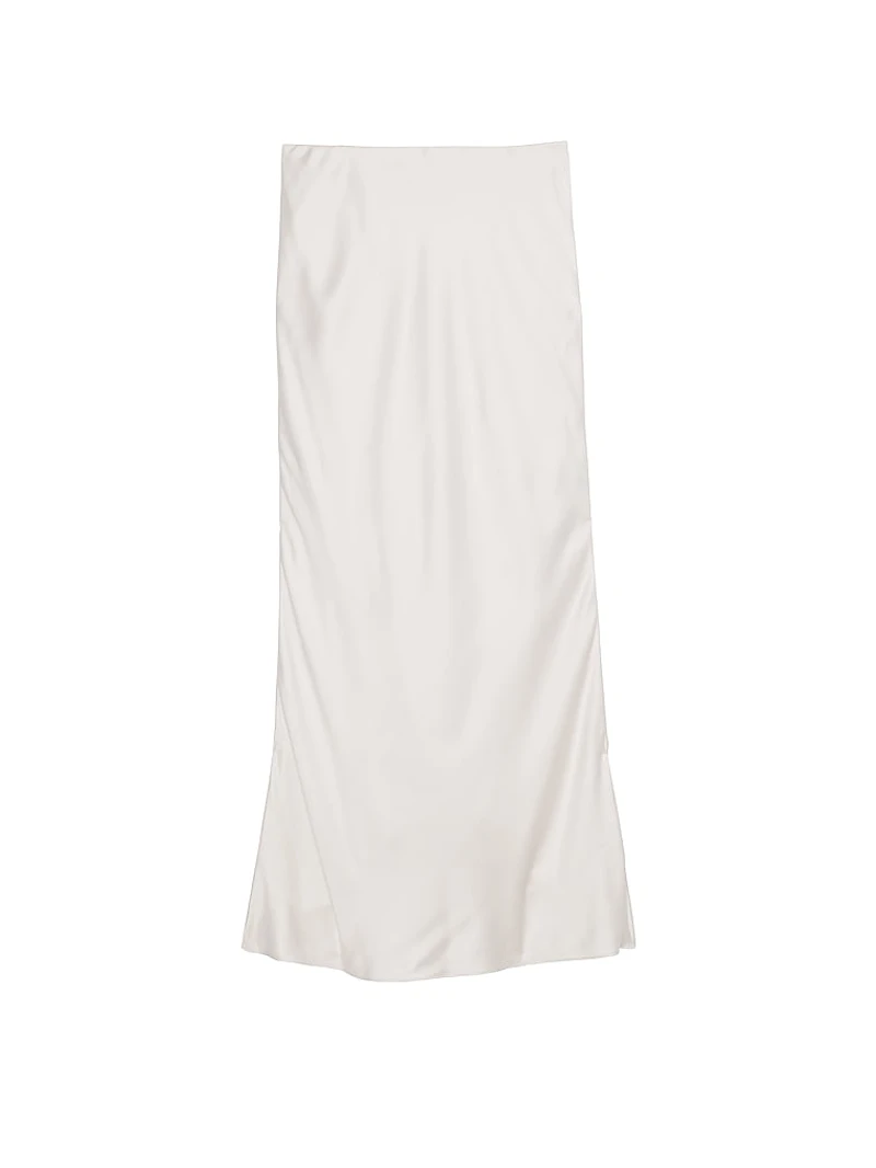 Satin Maxi Skirt
