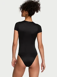 Bodywear by Victoria with FeatherSoft™ Innovation Short-Sleeve Bodysuit