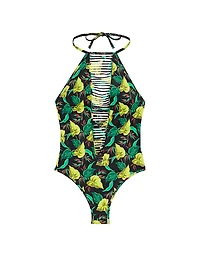 VS Archives Swim Strappy High-Neck One-Piece Swimsuit