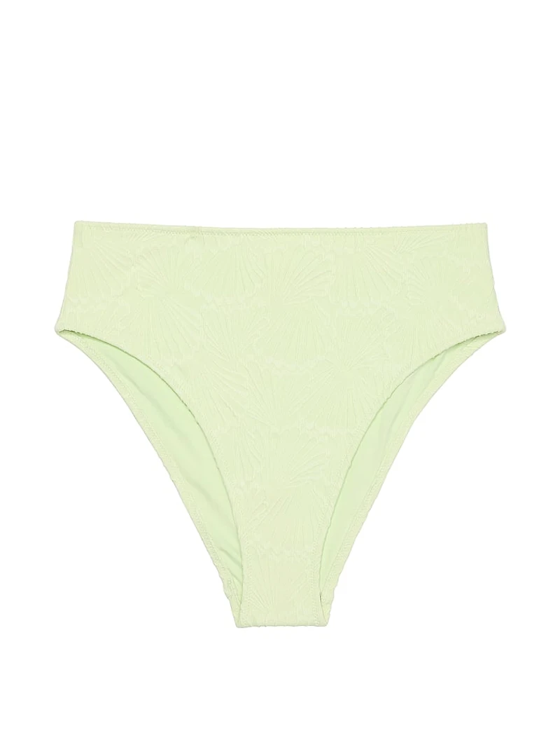 High-Waist Cheeky Bikini Bottom