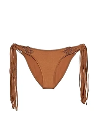 VS Archives Swim Macrame Fringe Cheeky Bikini Bottom