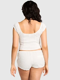Marilyn Eyelet Shorts