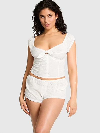 Marilyn Eyelet Shorts