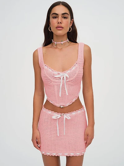 Olina Crochet Top