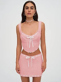 Olina Crochet Top