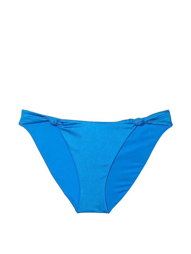 Knotted High-Leg Bikini Bottom