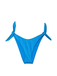 Knotted Side-Tie Brazilian Bikini Bottom