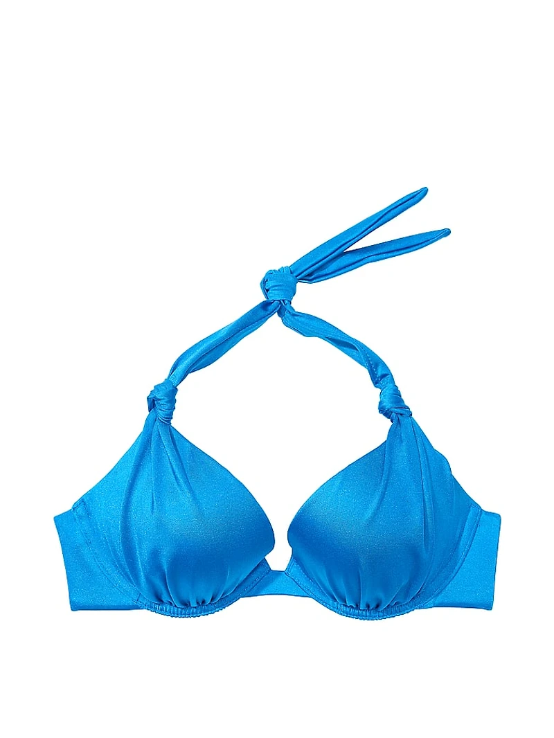 Knotted Sexy Tee Push-Up Bikini Top