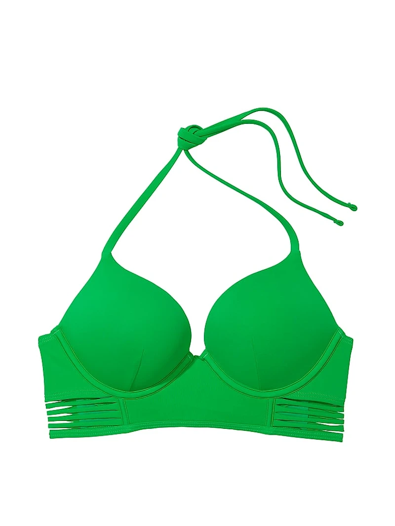 VS Archives Swim Bombshell Push-Up Longline Bikini Top