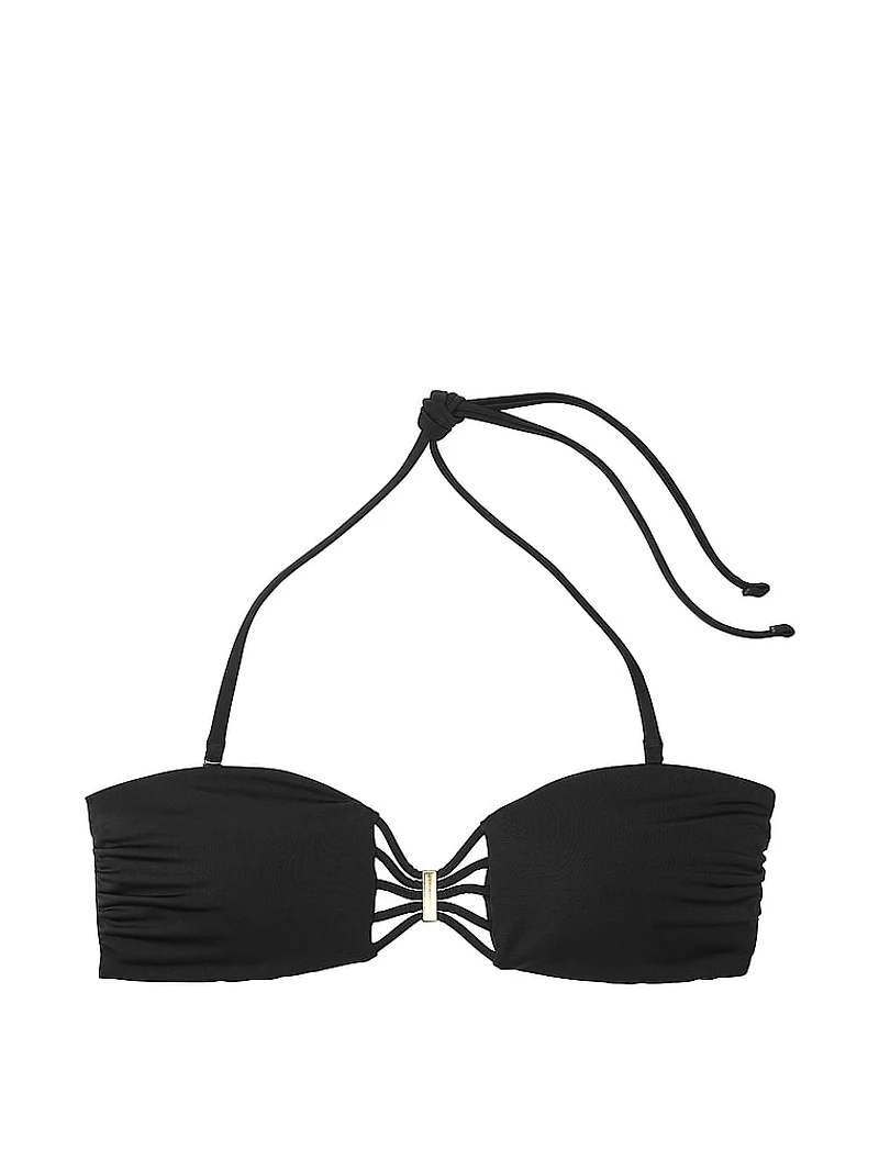 VS Archives Swim Strappy Bandeau Bikini Top