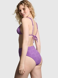 High-Waist Cheeky Bikini Bottom