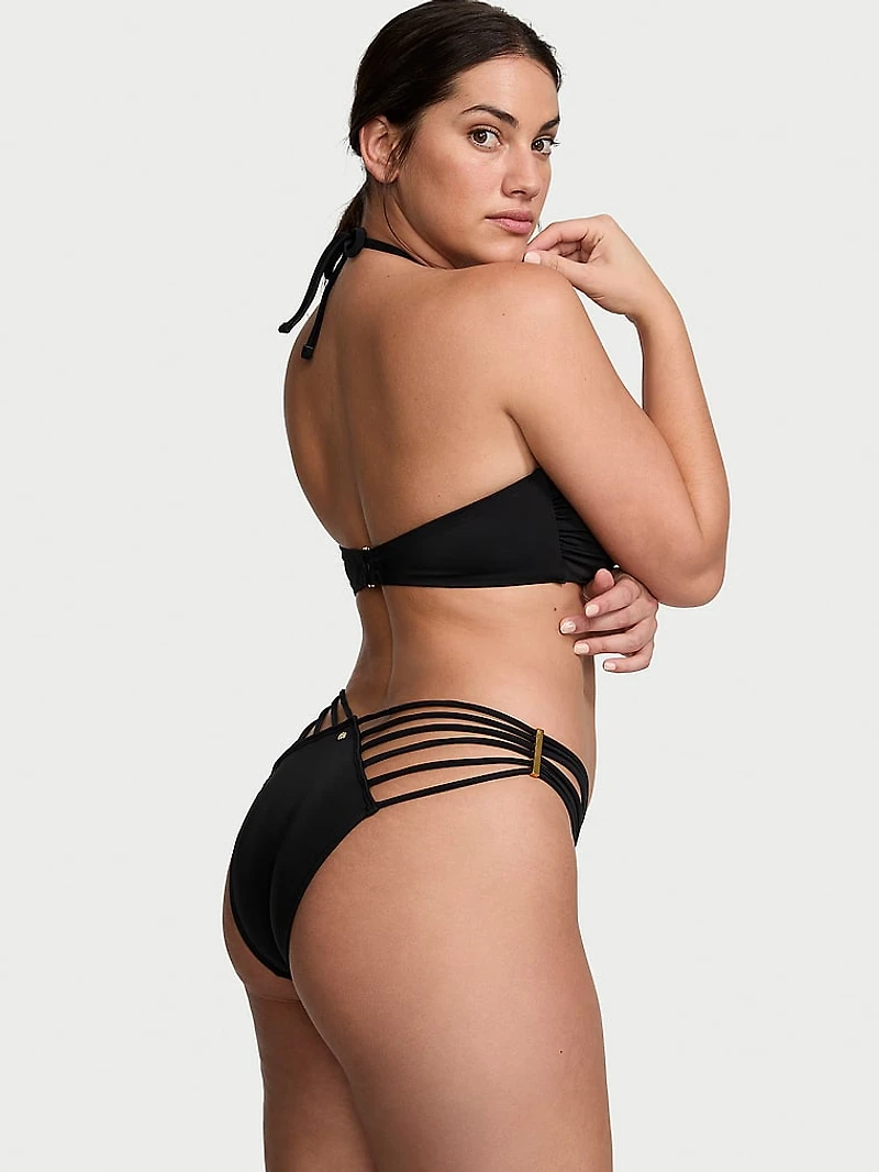 VS Archives Swim Strappy Bandeau Bikini Top