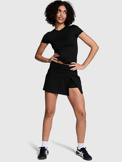 Base Daisy Sheer Short-Sleeve Tee