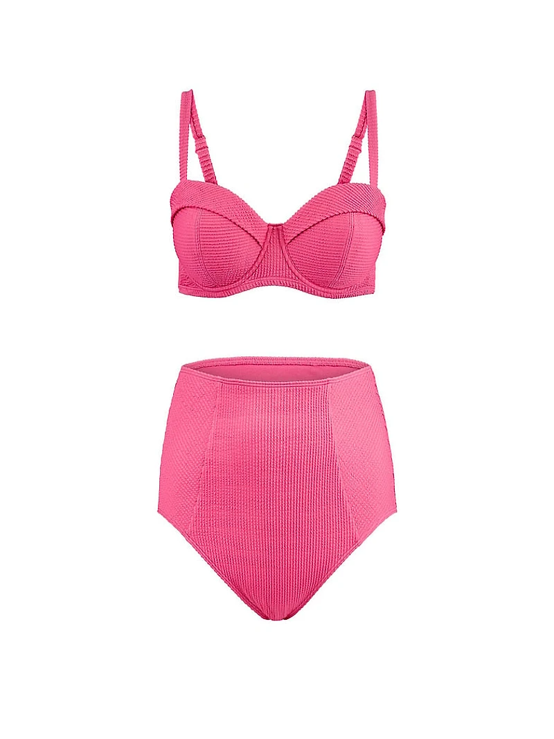Rachelle High-Waist Swim Bottom