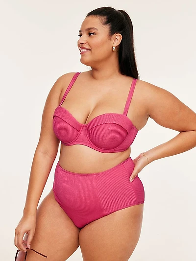 Rachelle High-Waist Swim Bottom