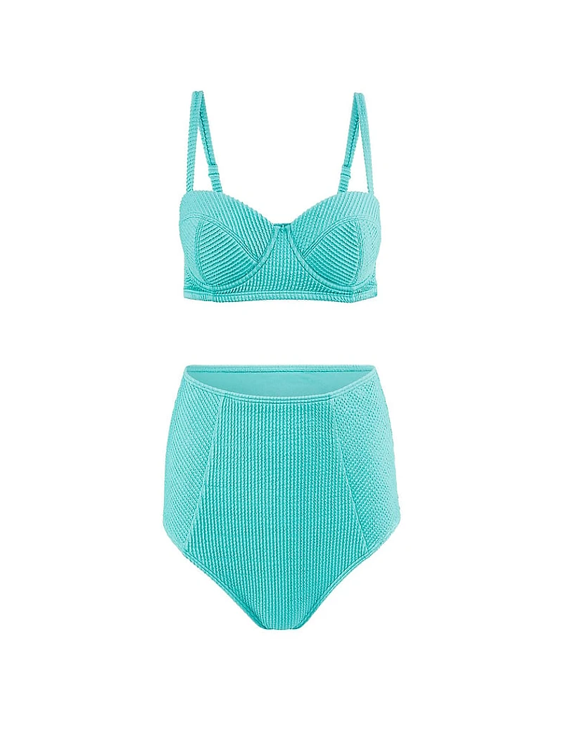 Rachelle High-Waist Swim Bottom