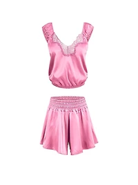 Aarie Cami + Short Sleep Set