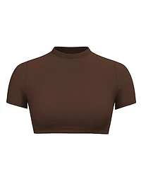 Base Stretch Crop Baby Tee