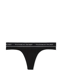 Ultra-Fine Modal Logo Thong Panty