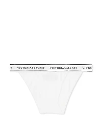 Logo Cotton Tanga Panty
