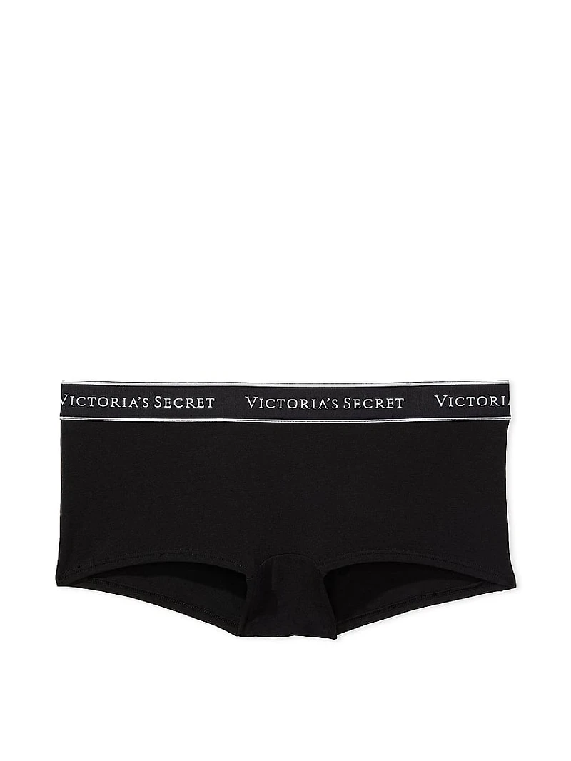 Logo Cotton Boyshort Panty