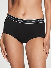 Logo Cotton Boyshort Panty