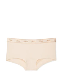 Logo Cotton Boyshort Panty
