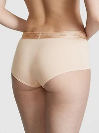 Logo Cotton Boyshort Panty
