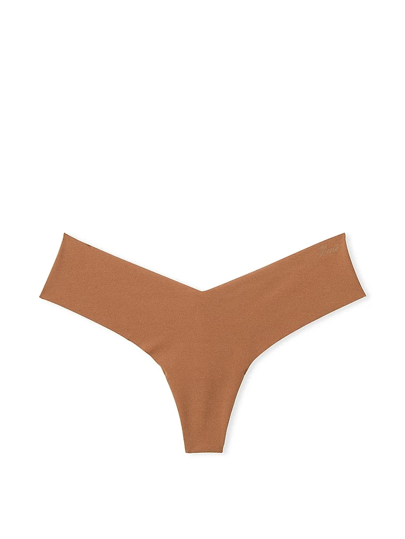 No-Show High-Leg Thong Panty