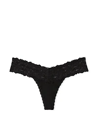 Wink Lace-Trim Thong Panty