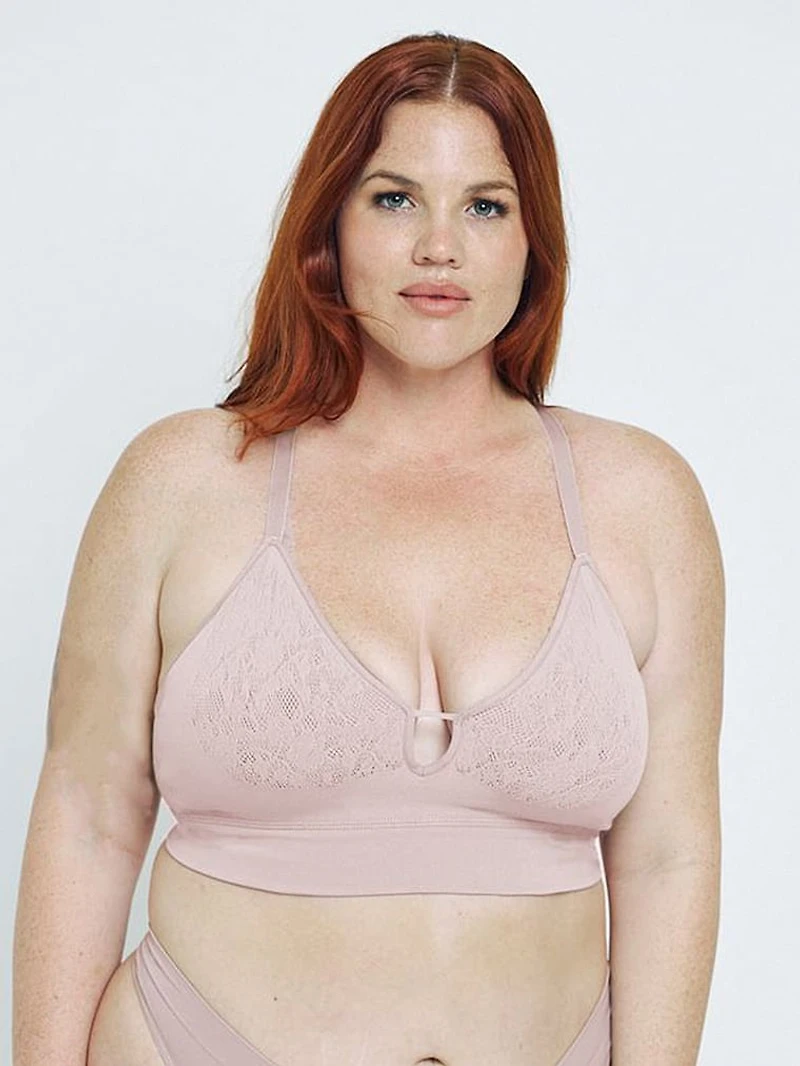 Deep V-Notch Bra