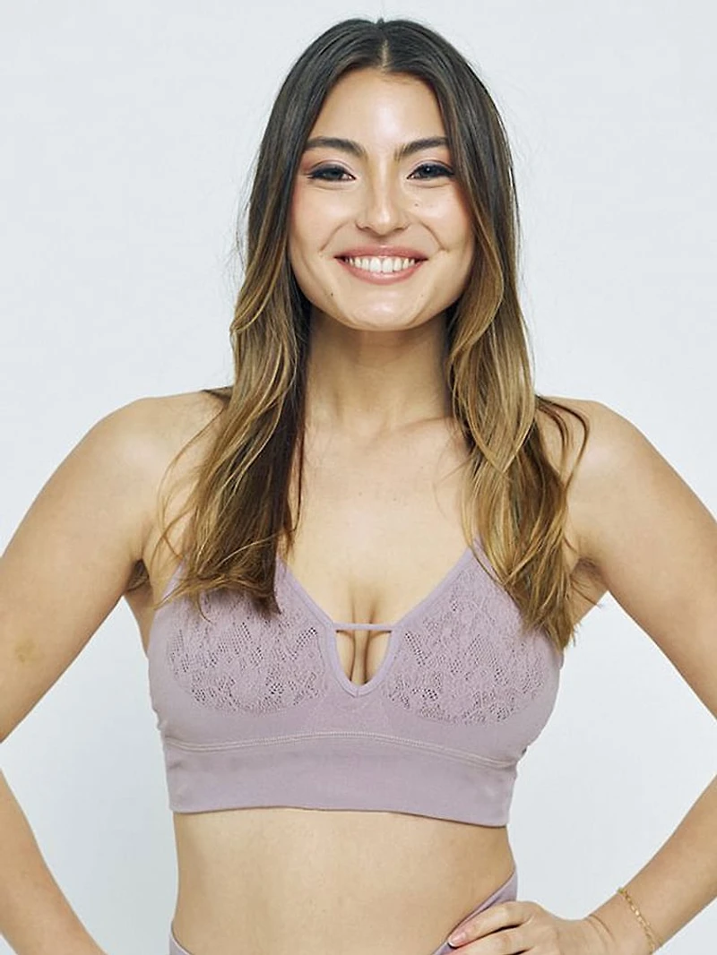 Deep V-Notch Bra