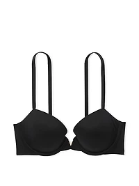 Smooth Lightly Lined Plunge Demi Bra