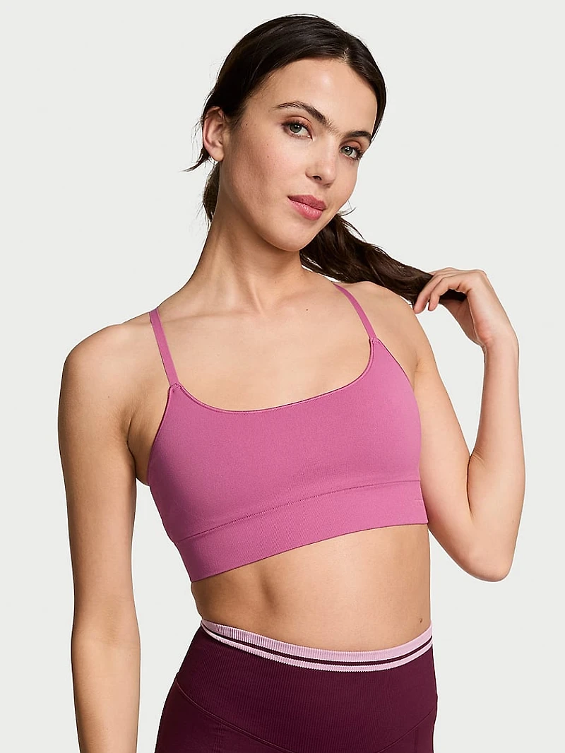 Seamless Scoop Racerback Sports Bra