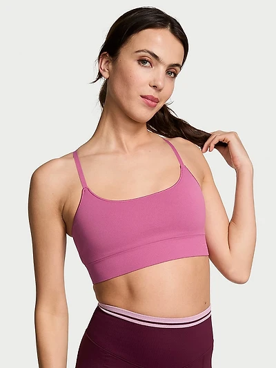 Seamless Scoop Racerback Sports Bra