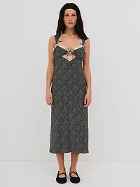 Evangeline Midi Slip Dress