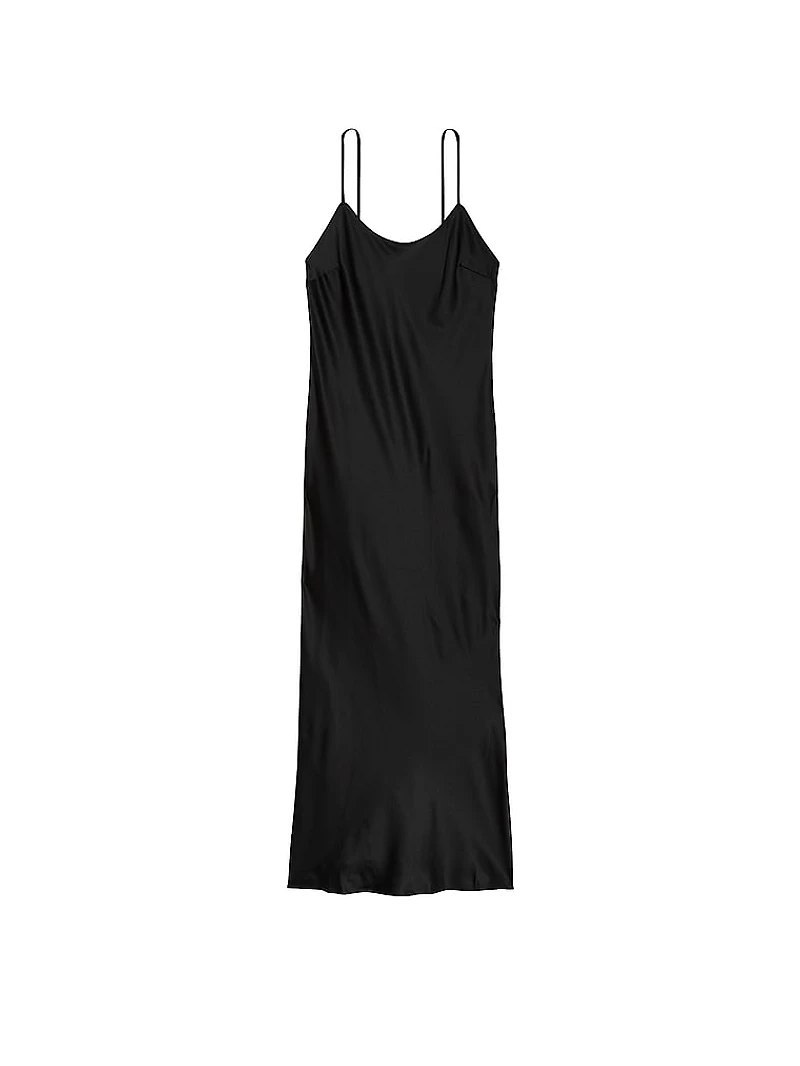 Satin Long Slip
