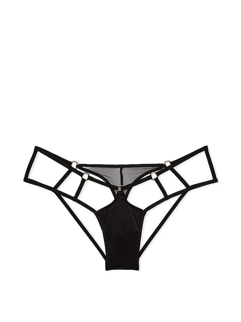Strappy-Back High-Leg Cheeky Panty