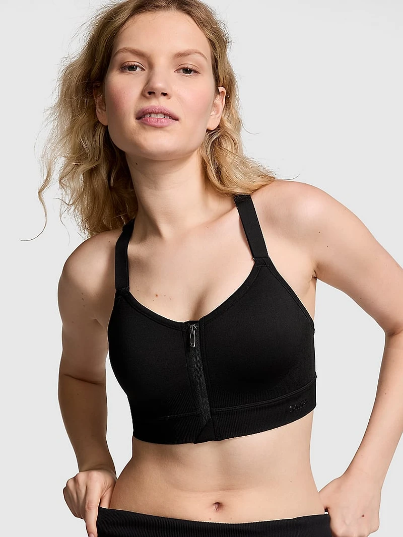Seamless Air Front-Close High-Support Sports Bra