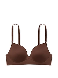 Smooth Wireless Push-Up Plunge Bra