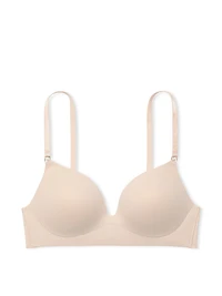 Smooth Wireless Push-Up Plunge Bra
