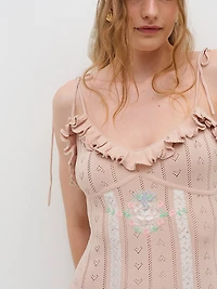 Eloise Asymmetric Slip Dress