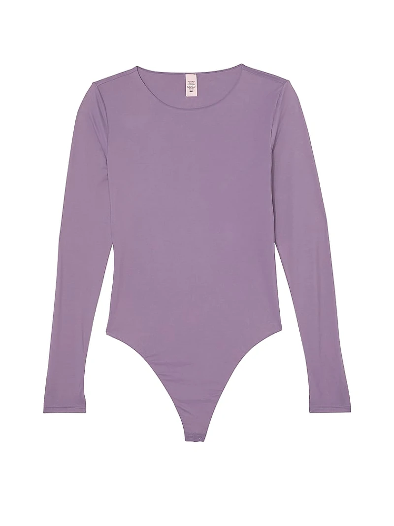 Bodywear by Victoria with FeatherSoft™ Innovation Long-Sleeve Bodysuit