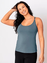 Cecile Modal Camisole with Built-in Shelf Bra