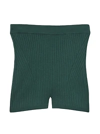 Ribbed Knit Short