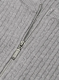 Luxe Cable-Knit Cardigan